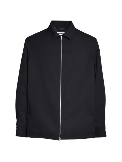 Jil Sander zip-up collared jacket