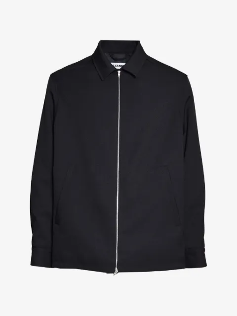 Jil Sander zip-up collared jacket
