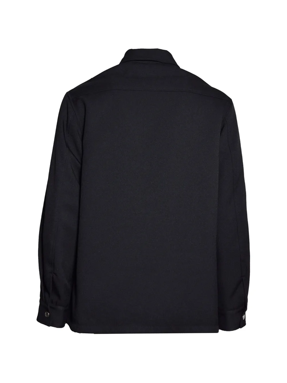 Jil Sander Jack met rits en kraag Zwart