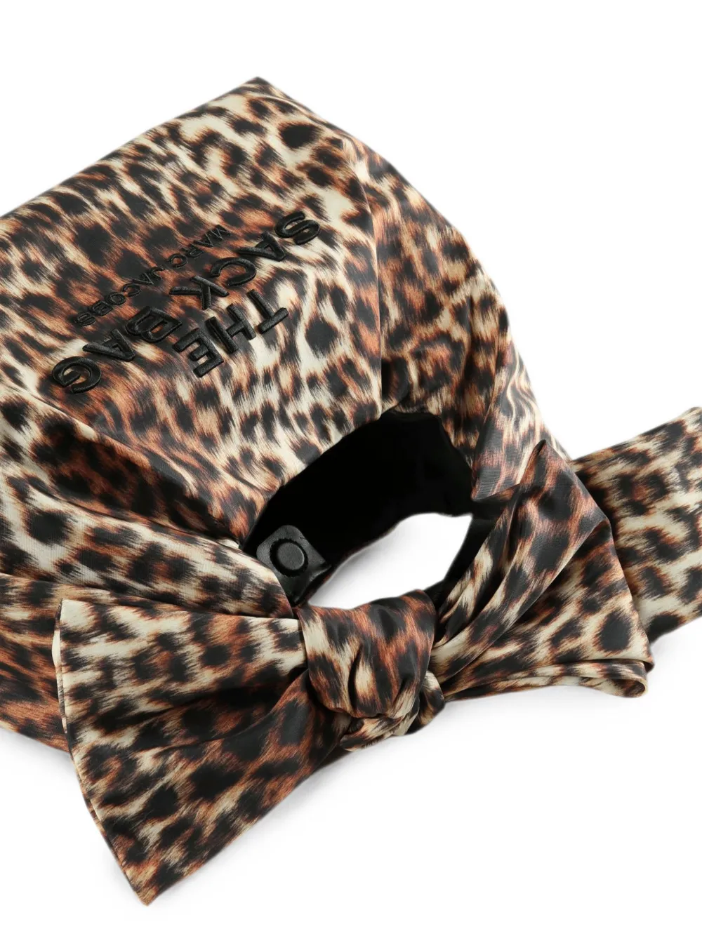 Marc Jacobs The Sack Bag shopper met luipaard-print Bruin