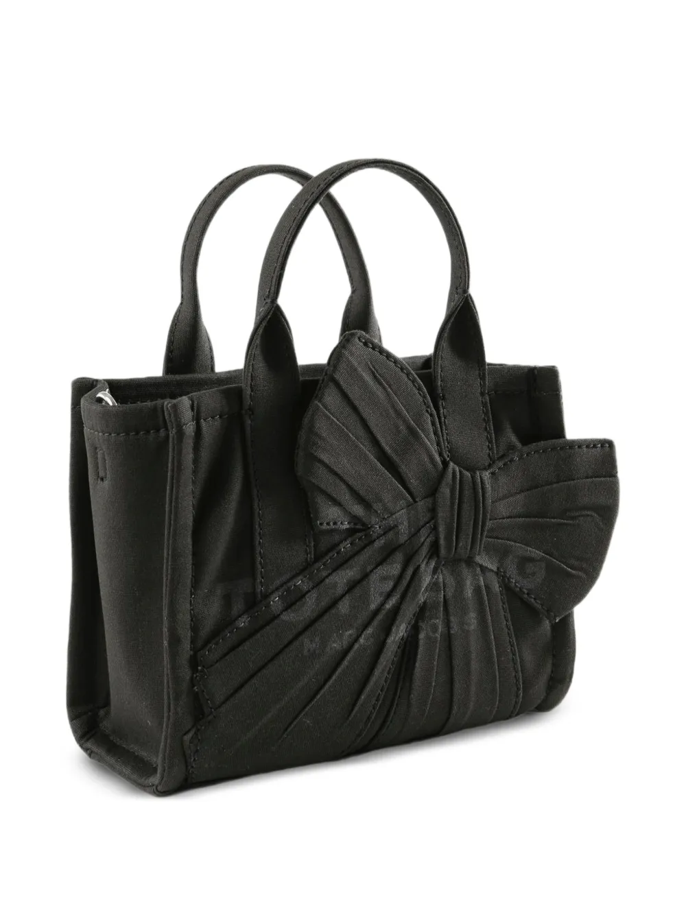 Marc Jacobs The Tote shopper met strikdetail Zwart