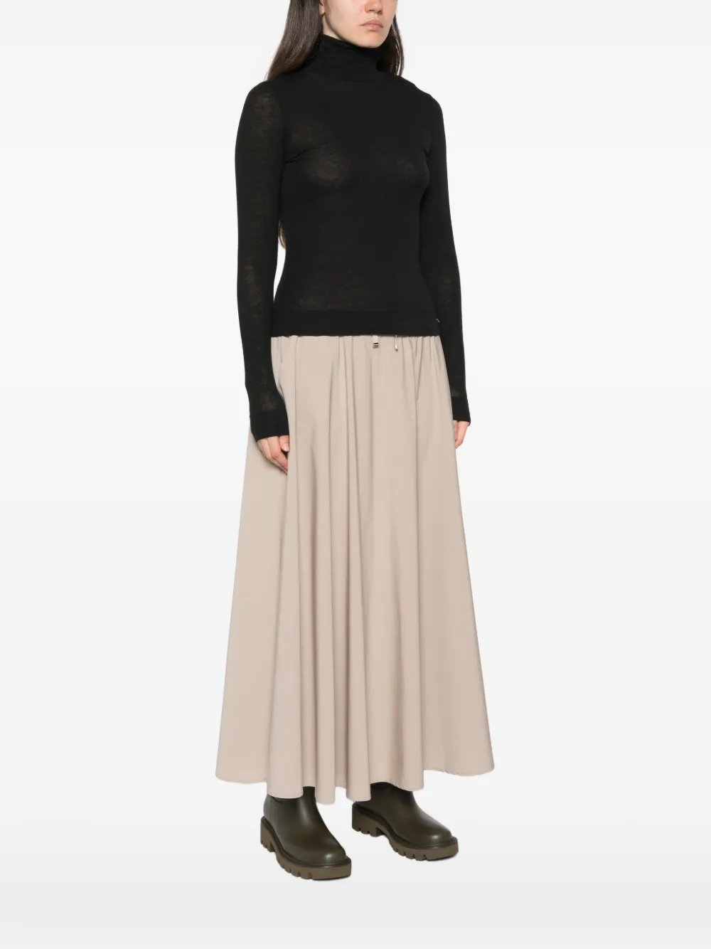 Herno Coltrui met lange mouwen Beige