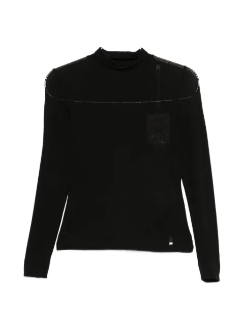 Herno roll-neck long-sleeve sweater