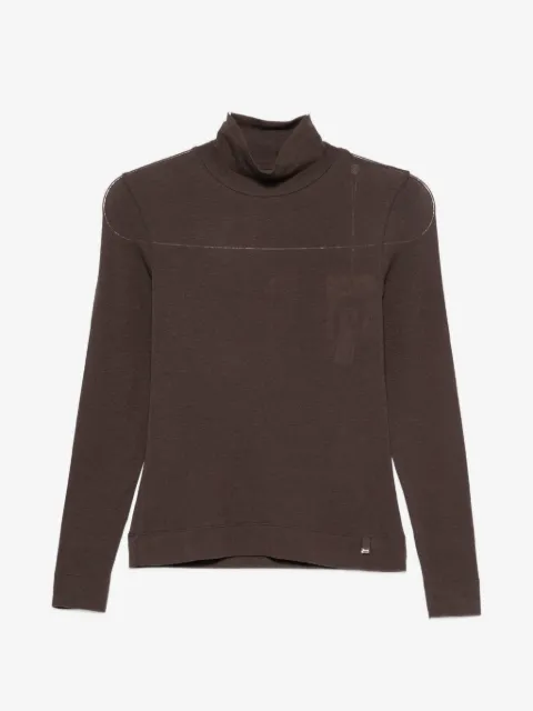 Herno roll-neck long-sleeve sweater