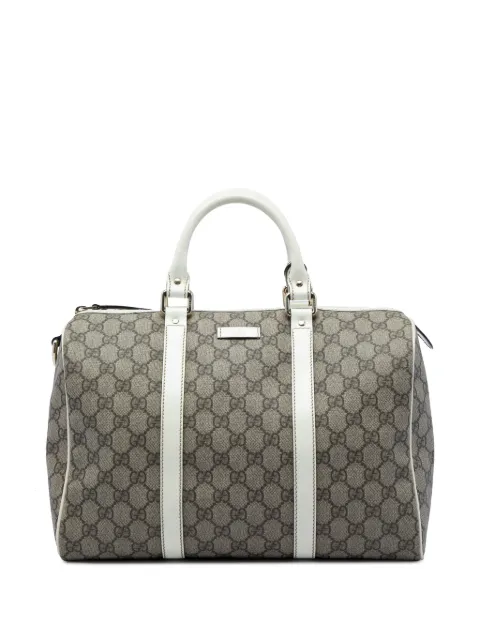 Gucci Pre-Owned 2016-2026 Medium GG Supreme Joy boston bag