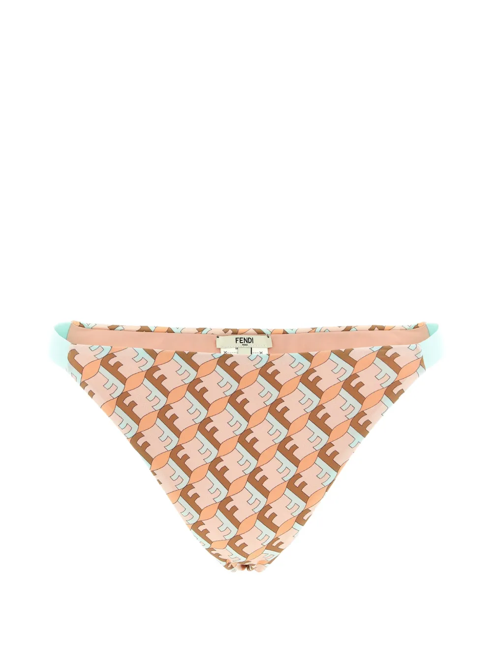 FENDI FF Waves bikini briefs - Nude
