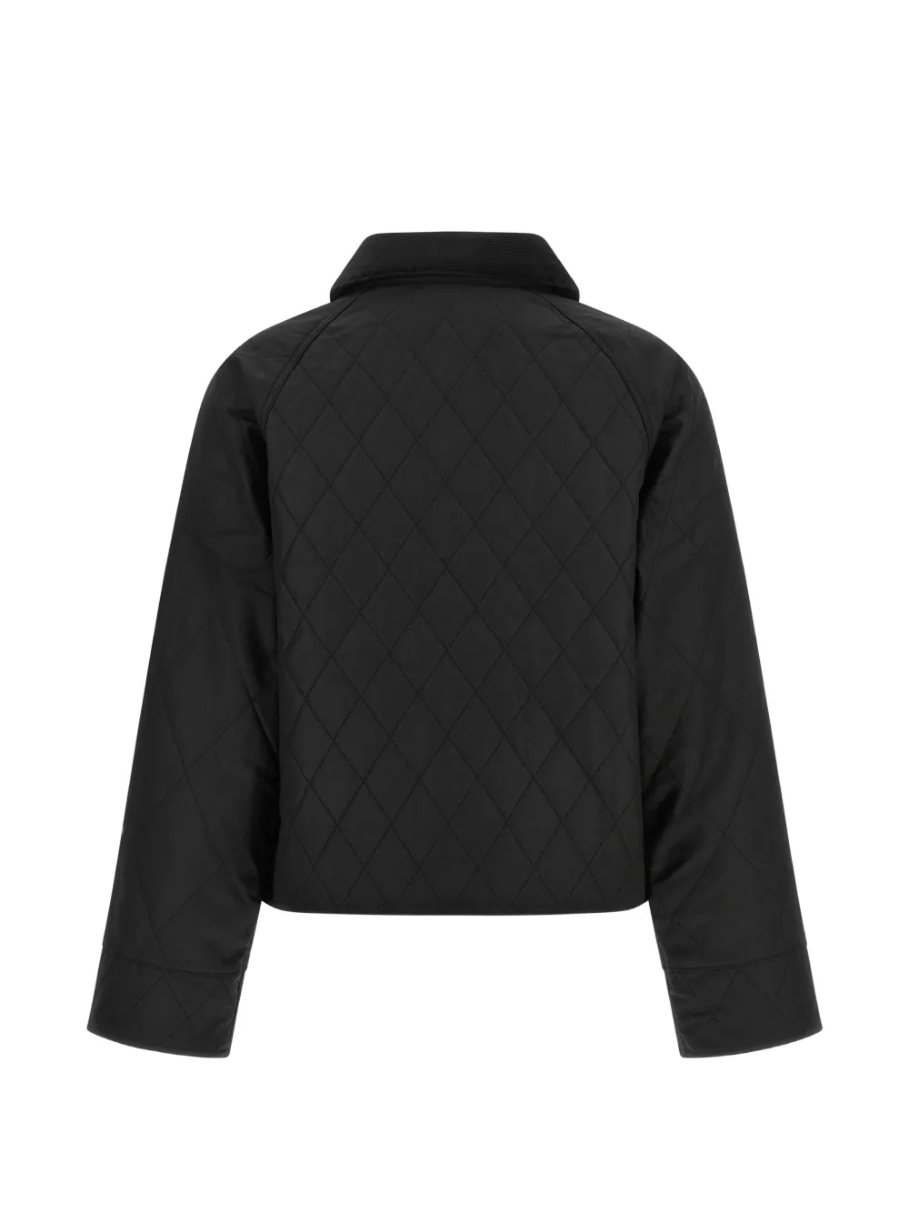 Barbour Spey Icons gewatteerd jack Zwart