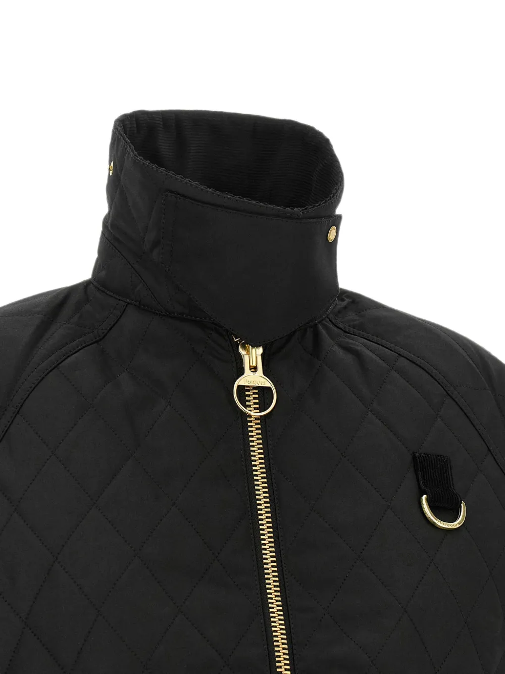 Barbour Spey Icons gewatteerd jack Zwart