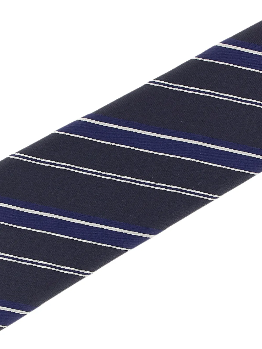 TOM FORD Gestreepte stropdas Blauw