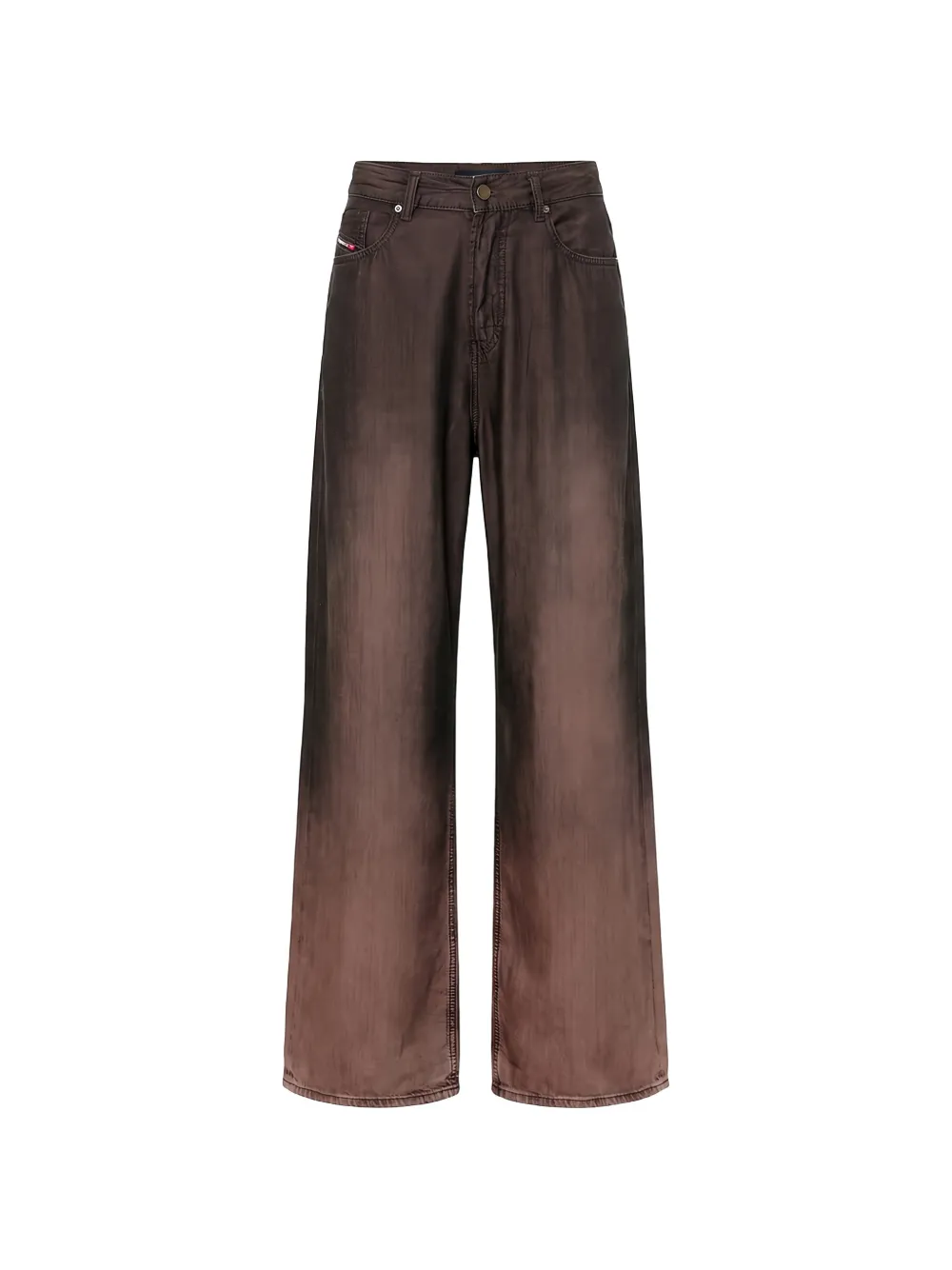 Diesel relaxed jeans low-waist 1996 D-Sire - Marrone