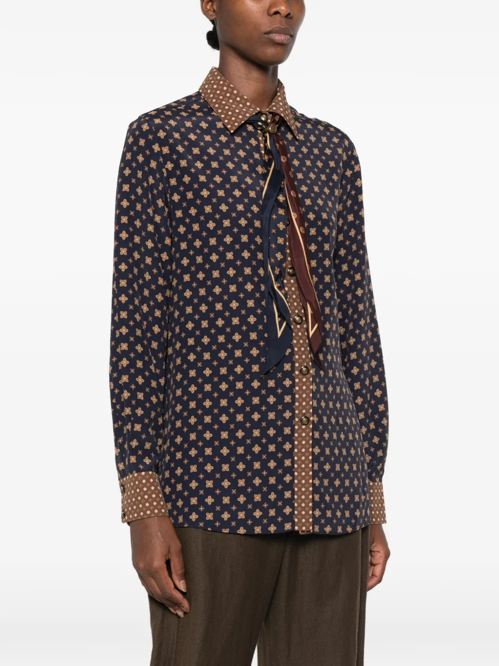 ZIMMERMANN Ruimvallende overhemd Blauw