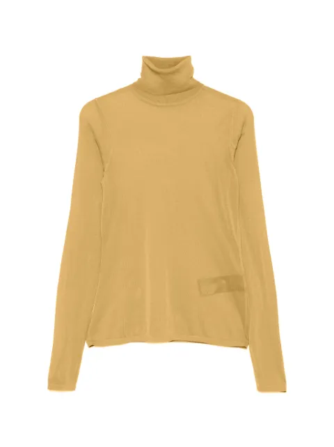 ZIMMERMANN fine-knit roll-neck top