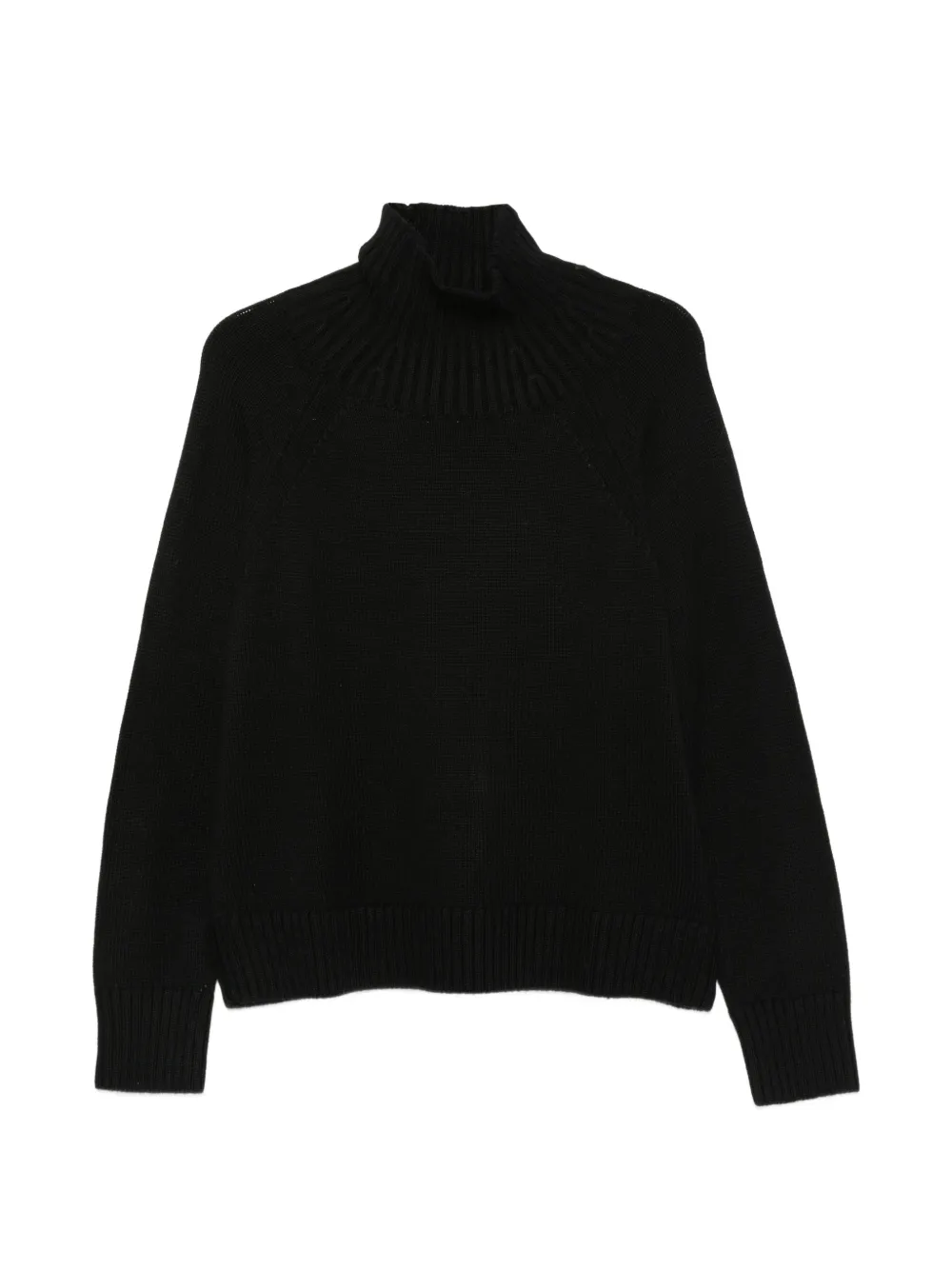 Michael Kors high-neck raglan-sleeve sweater - Nero