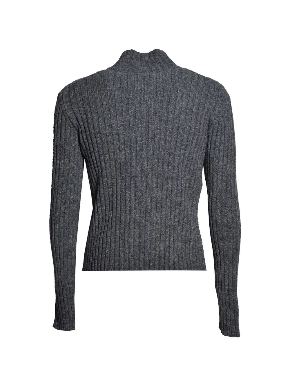 Jil Sander Ribgebreide trui Grijs