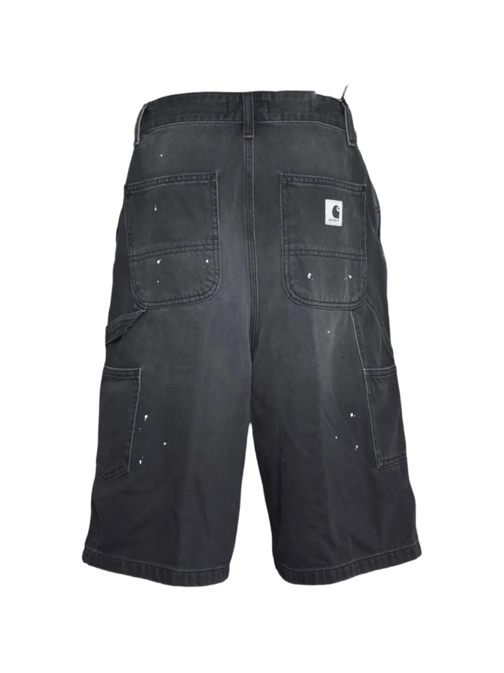 Carhartt WIP Nixon shorts met dubbele knie Zwart