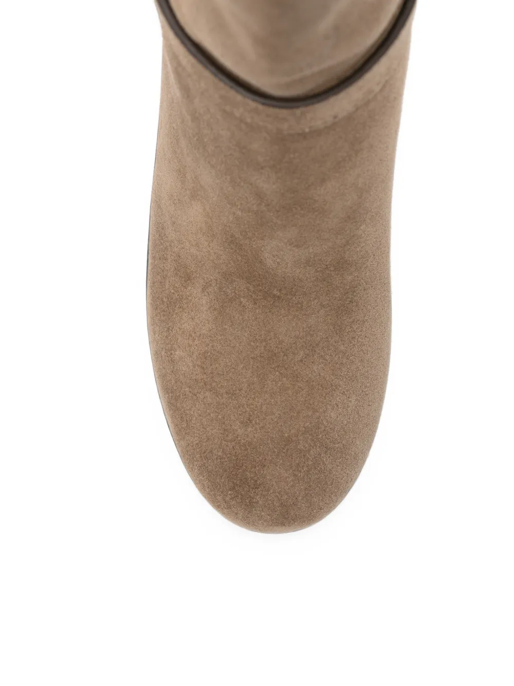 Tory Burch Romy suede boots Beige