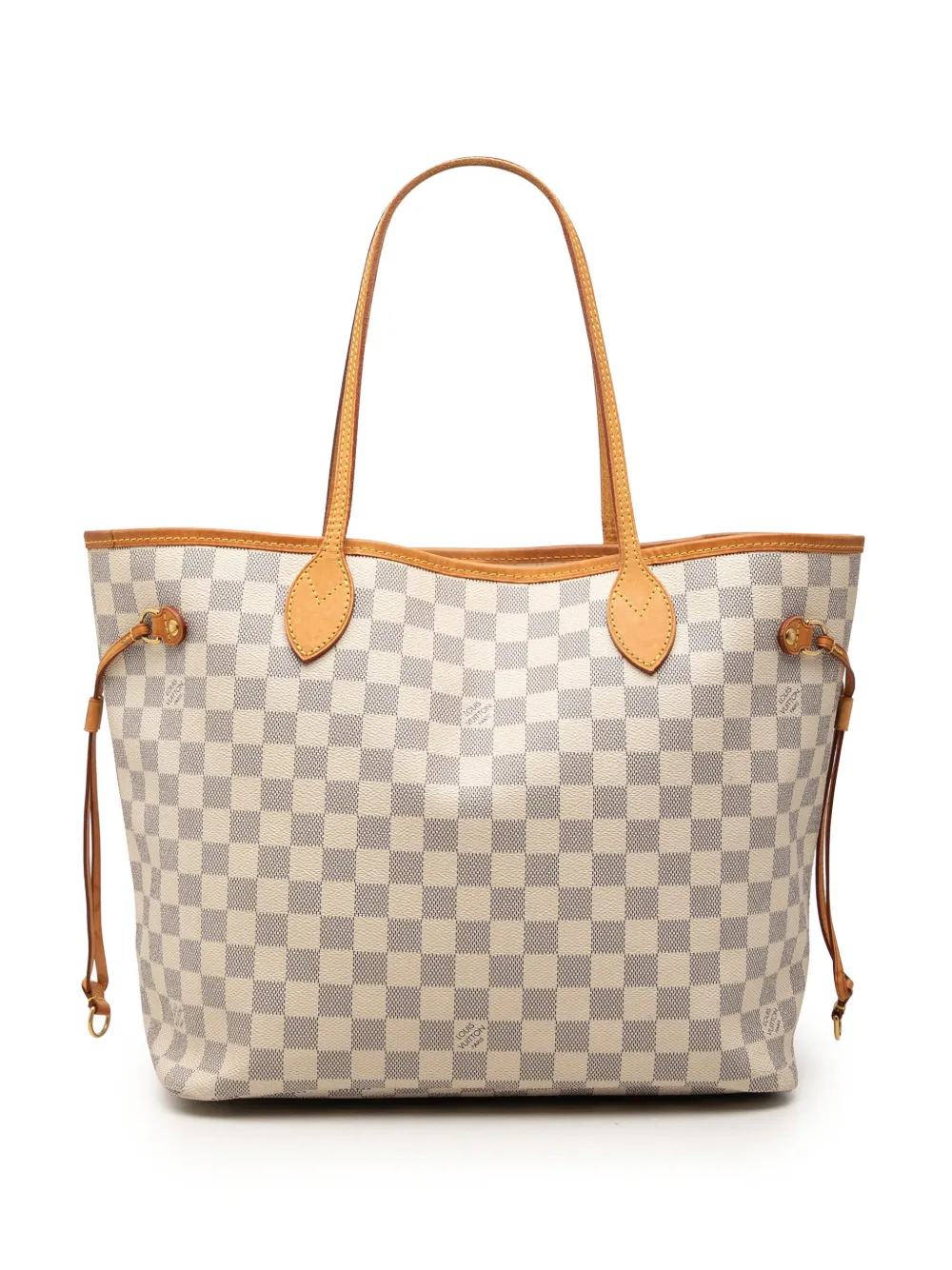 Louis Vuitton Pre-Owned 2010 Damier Azur Neverfull MM tote bag - Bianco