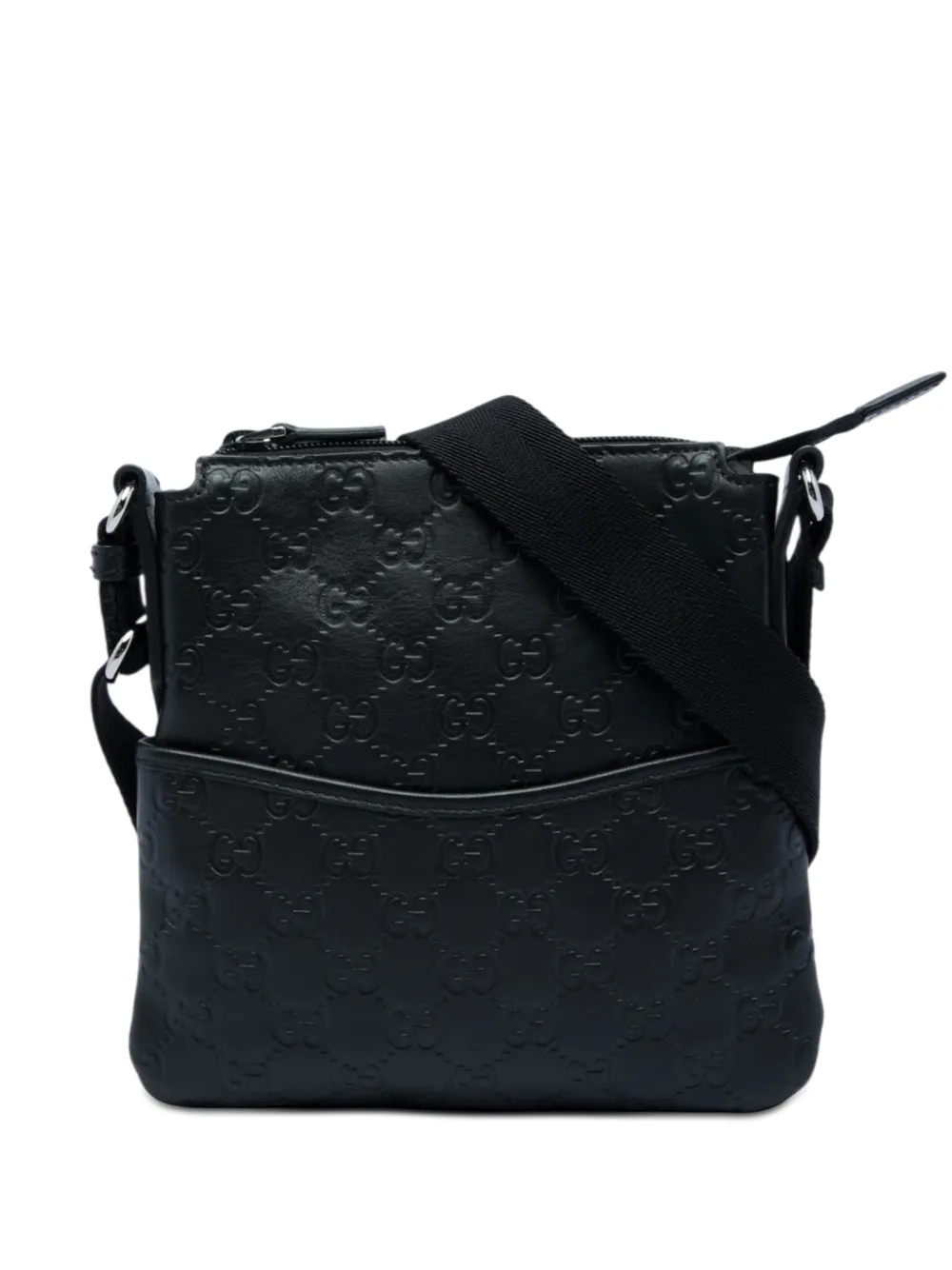 Gucci Pre-Owned 2000-2015 Guccissima crossbody bag - Nero