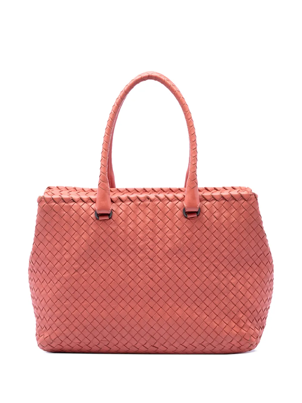 Bottega Veneta Pre-Owned 2012-2026 Nappa Intrecciato Brick tote bag - Rosa