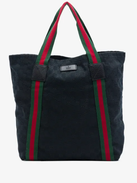 Gucci Pre-Owned 2016-2026 GG Canvas Web tote bag