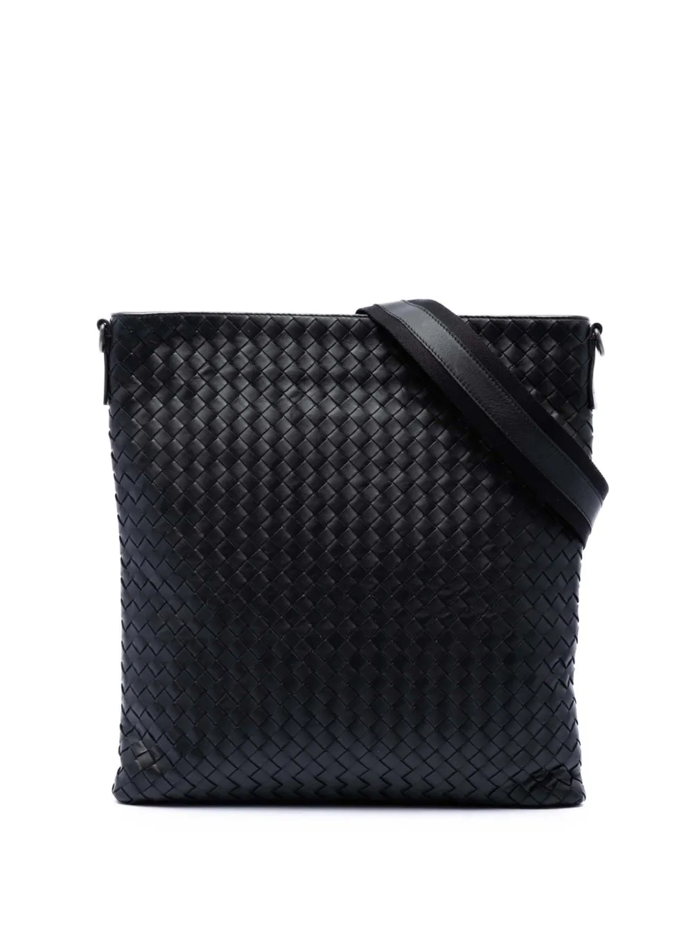 Bottega Veneta Pre-Owned 2012-2026 Nappa Intrecciato VN crossbody bag - Schwarz