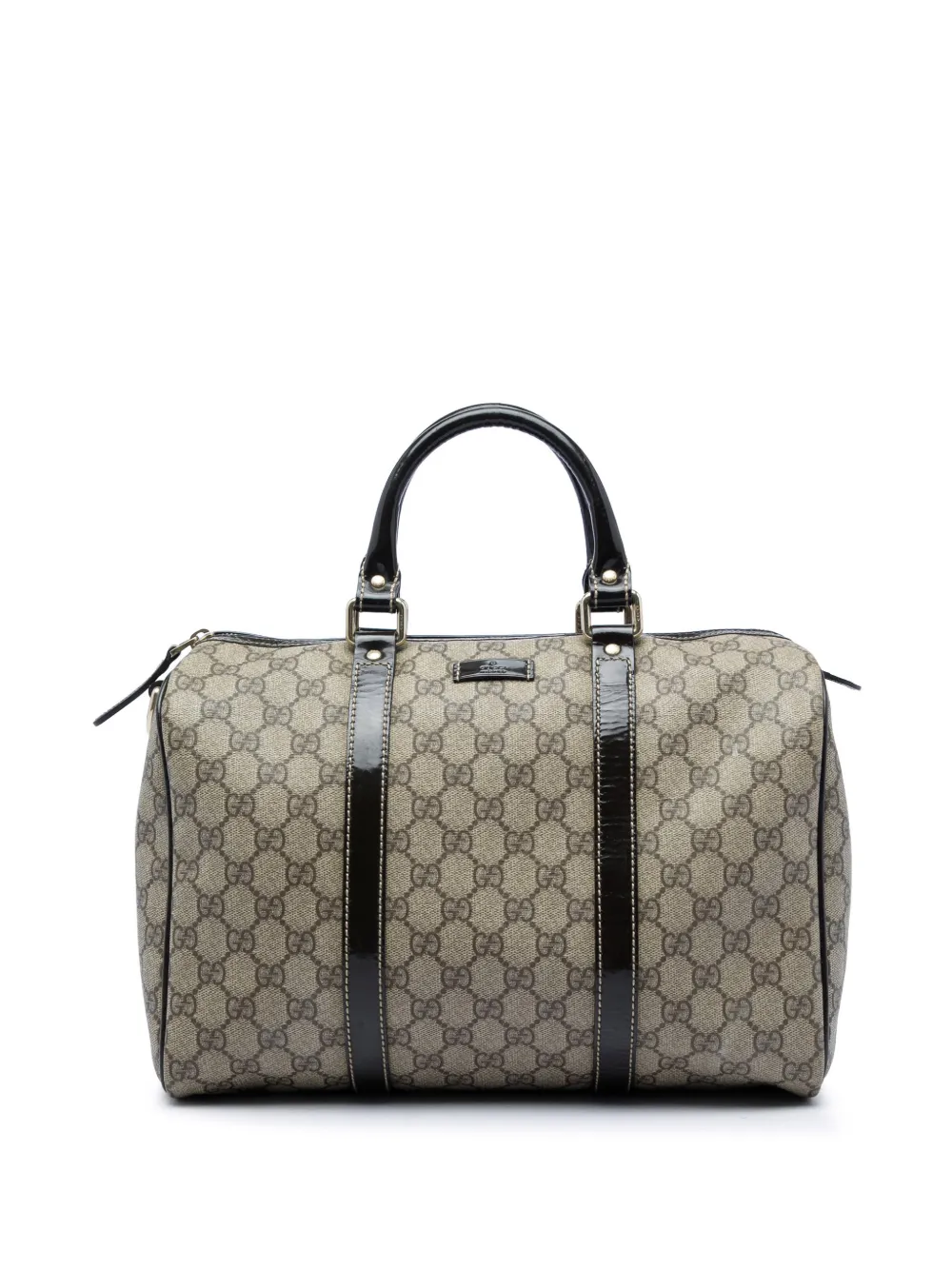 Gucci Pre-Owned 2021-2026 Medium GG Supreme Joy boston bag - Nude