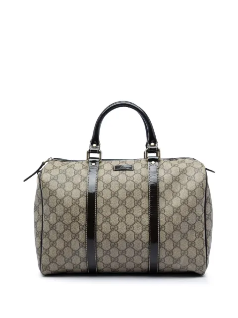 Gucci Pre-Owned 2021-2026 Medium GG Supreme Joy boston bag