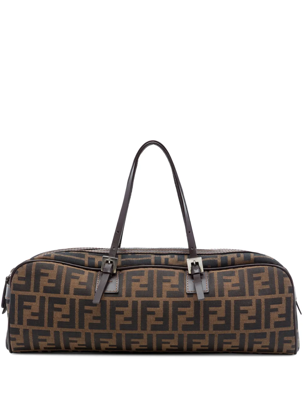 Fendi Pre-Owned 2000-2010 Zucca Canvas handbag - Marrone
