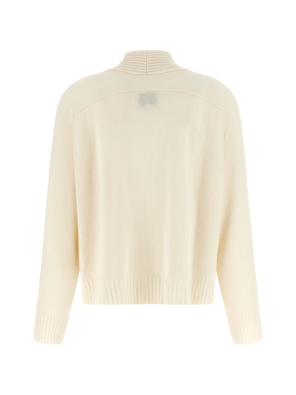 LouLou de Saison Kaia kasjmier vest met V-hals Wit