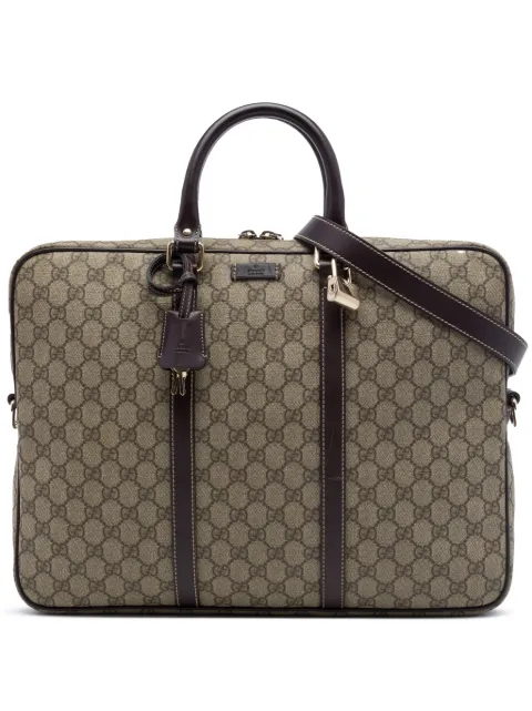 Gucci Pre-Owned 2016-2026 GG Supreme business bag