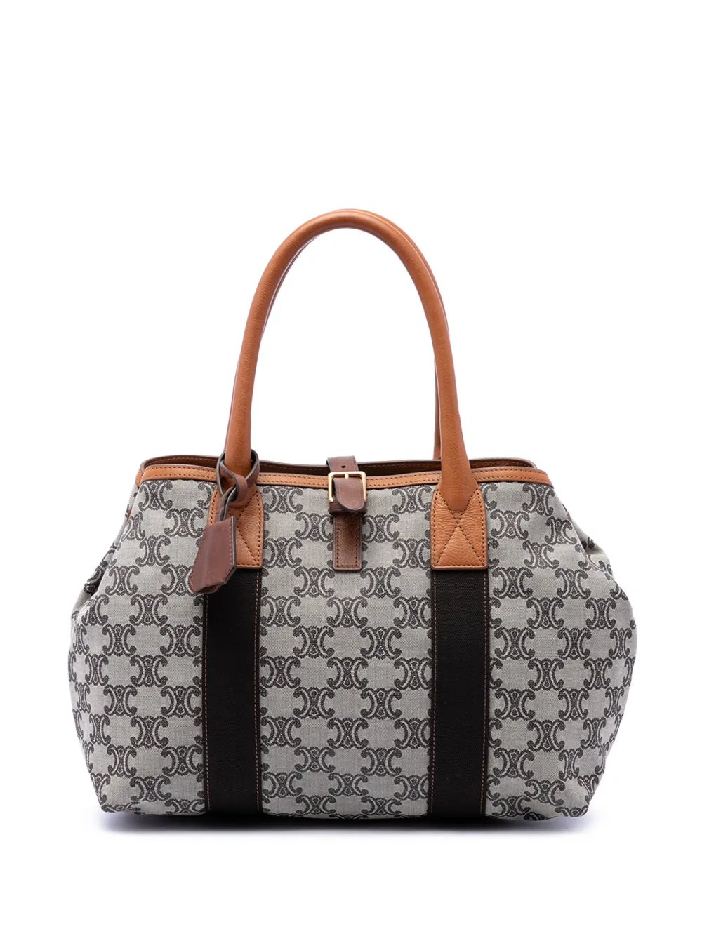 Celine Pre-Owned 2009 Macadam Canvas tote bag - Nude
