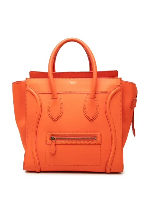 Celine Pre-Owned 2012 Mini Leather Luggage tote bag