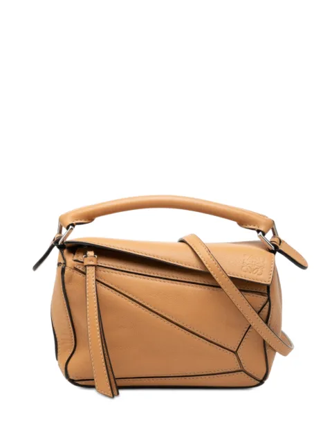 Loewe Pre-Owned 2020 Mini Calfskin Puzzle satchel