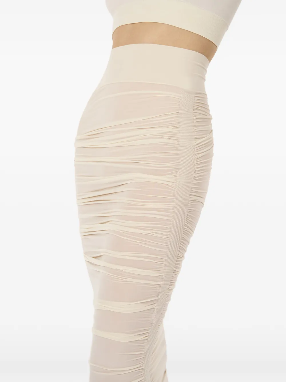 Wolford Asymmetrische rok Beige