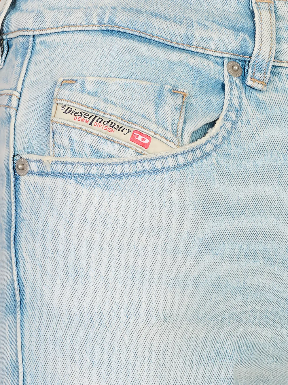 Diesel Jeans met vijf zakken Blauw