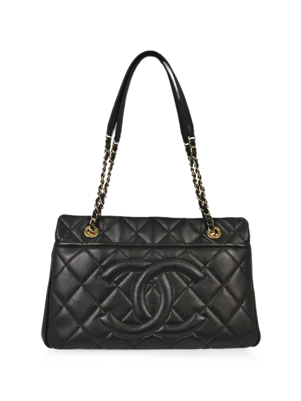 Pre-owned Chanel 2014 Timeless Cc Tote Bag In Black