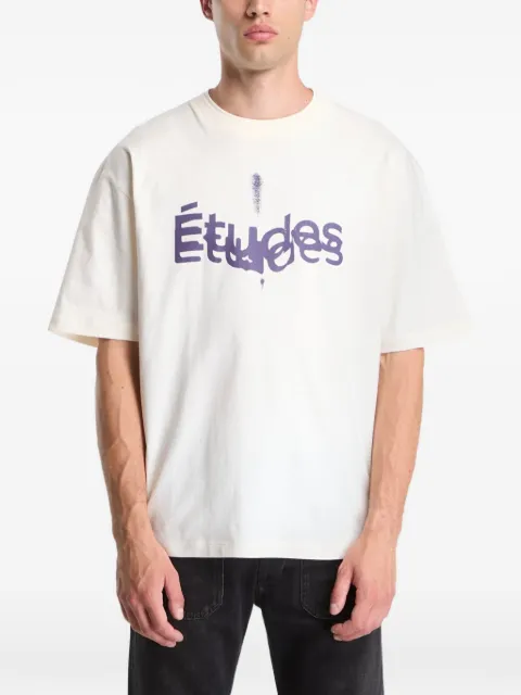 Études Studio Studio Sound Scan logo-print T-shirt