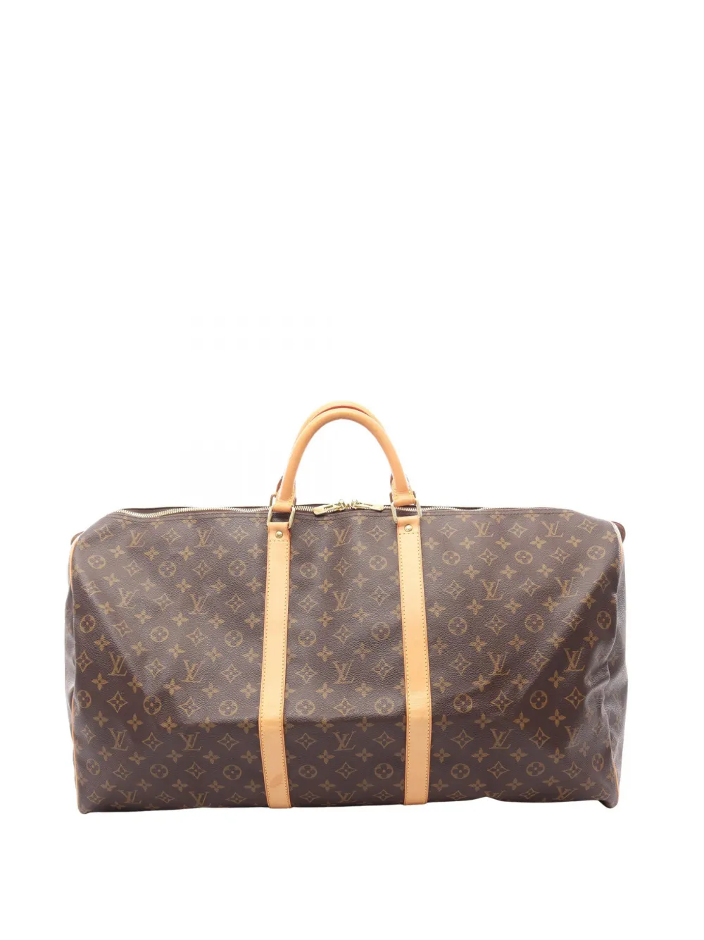 Louis Vuitton Pre-Owned 2002 Monogram Keepall 60 travel bag - Marrone