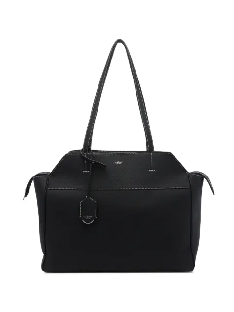 Au Départ Cité leather tote bag