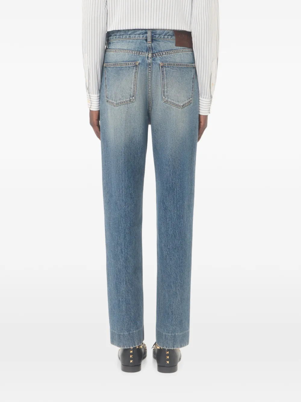 Valentino Garavani Jeans met vervaagd effect Blauw