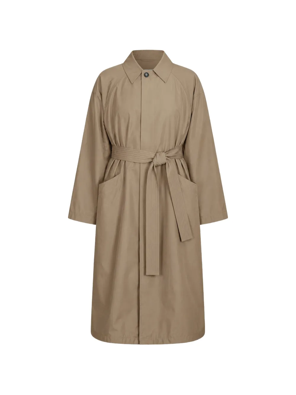 OSSOU Arma belted coat - Nude