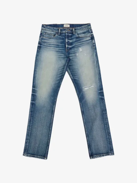 ANTIK DENIM The Texas distressed straight-leg jeans