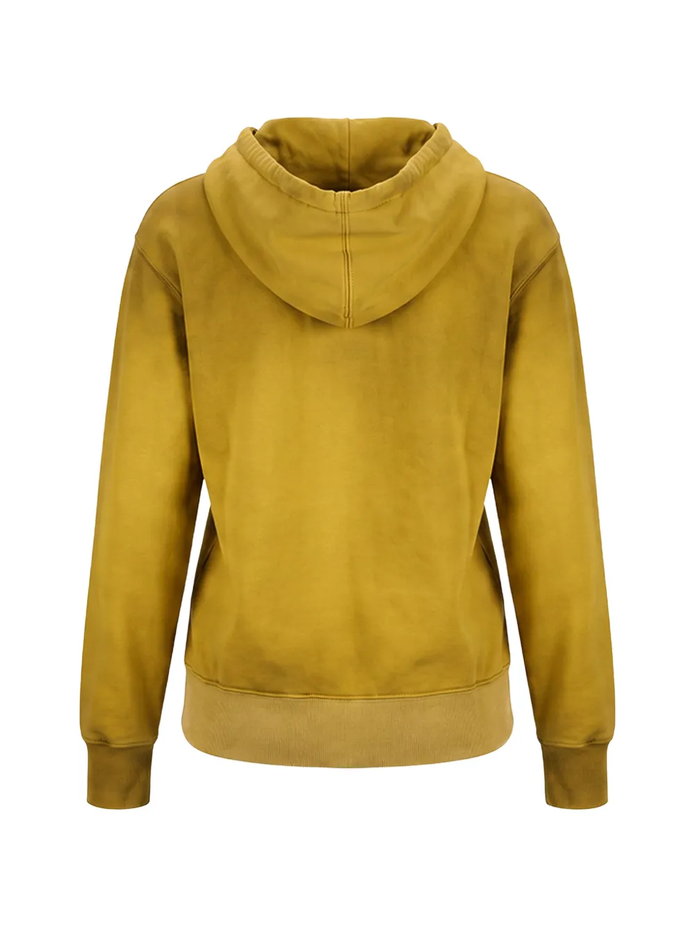 ANTIK DENIM Hoodie met dubbele zak Geel