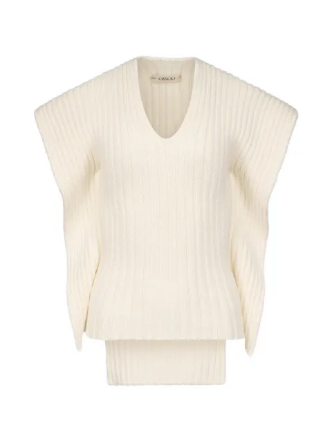 OSSOU Greer ribbed-knit tank