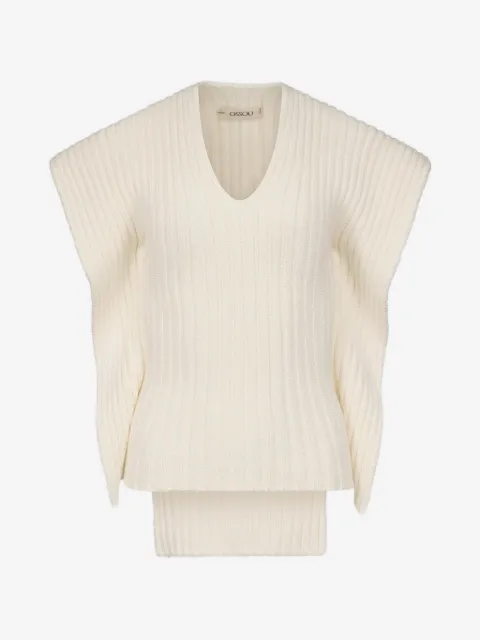 OSSOU Greer ribbed-knit tank