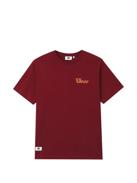 CHOCOOLATE logo-print T-shirt