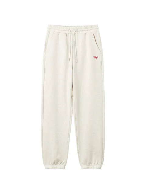 CHOCOOLATE logo-embroidered track pants