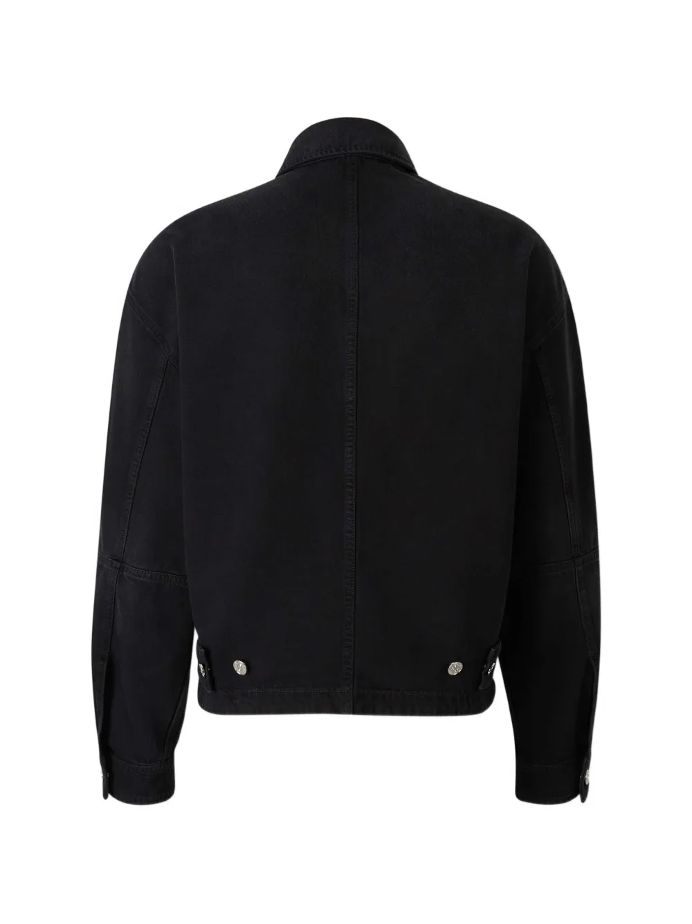 AMIRI zip-up denim jacket Zwart