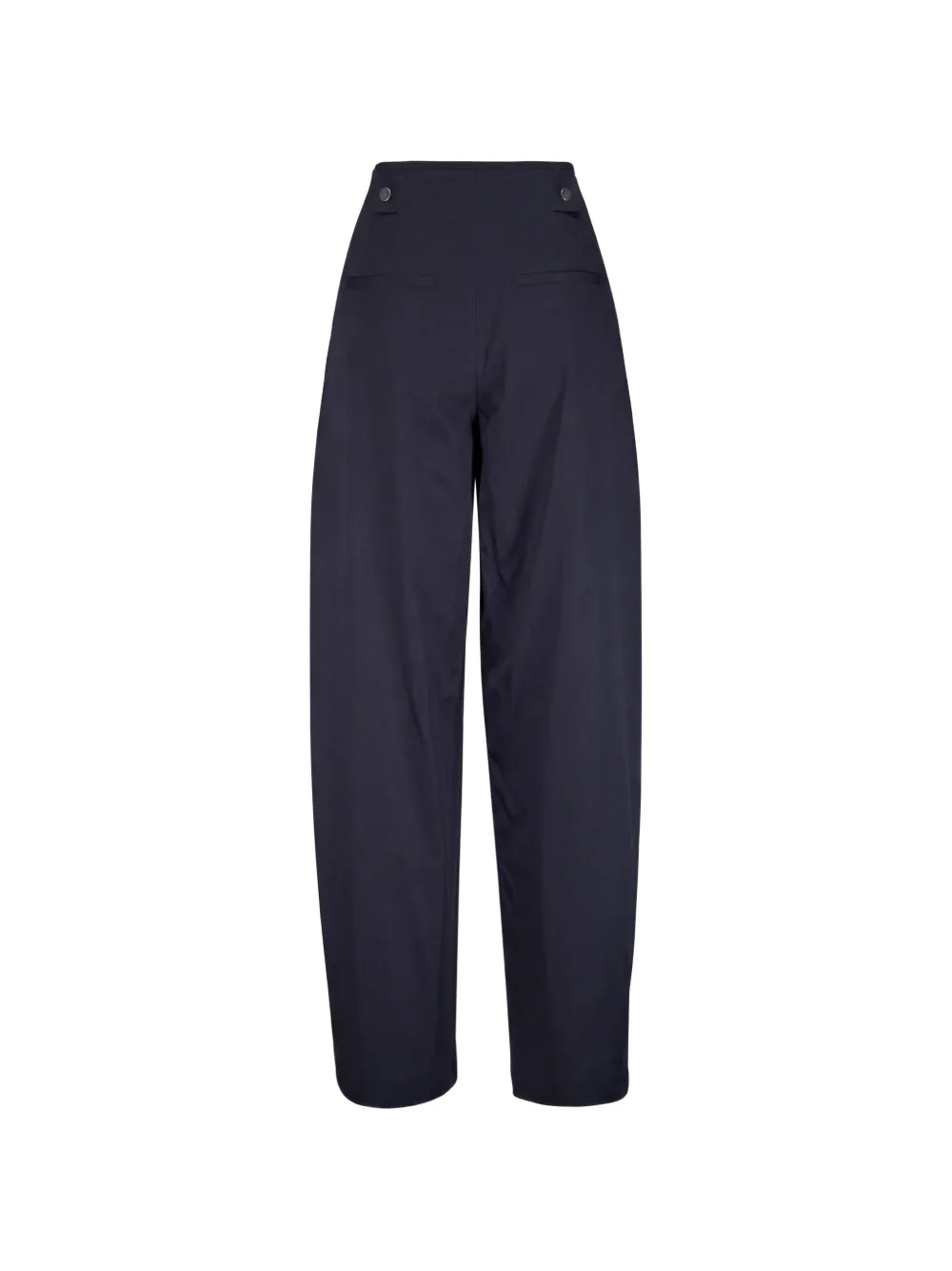 Vince high-waisted wide-leg trousers Blauw