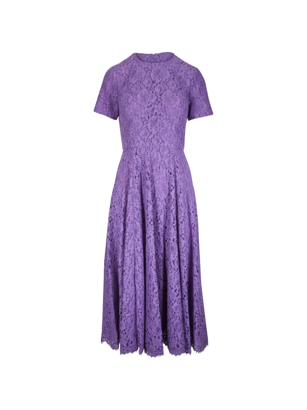Michael Kors Dance Kleid mit Blumenspitze - Violett